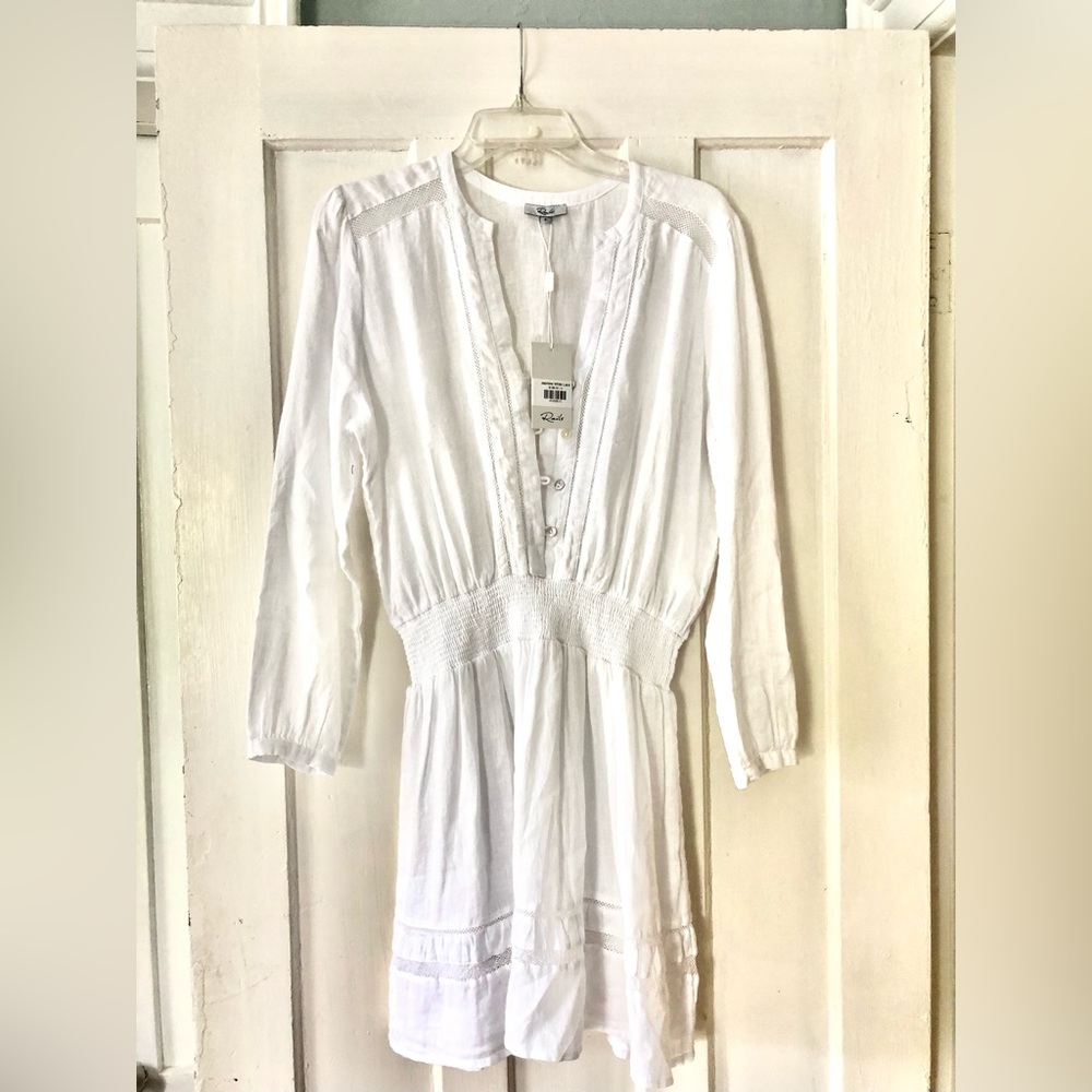 Rails designer white lace detailed dress